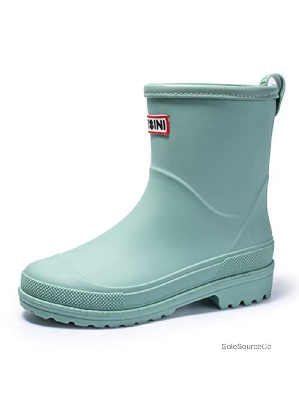 Women's Mid Calf Rain Boots Waterproof Anti-Slip Garden Work Shoes